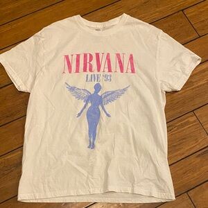 Nirvana Live '93 Graphic T-Shirt